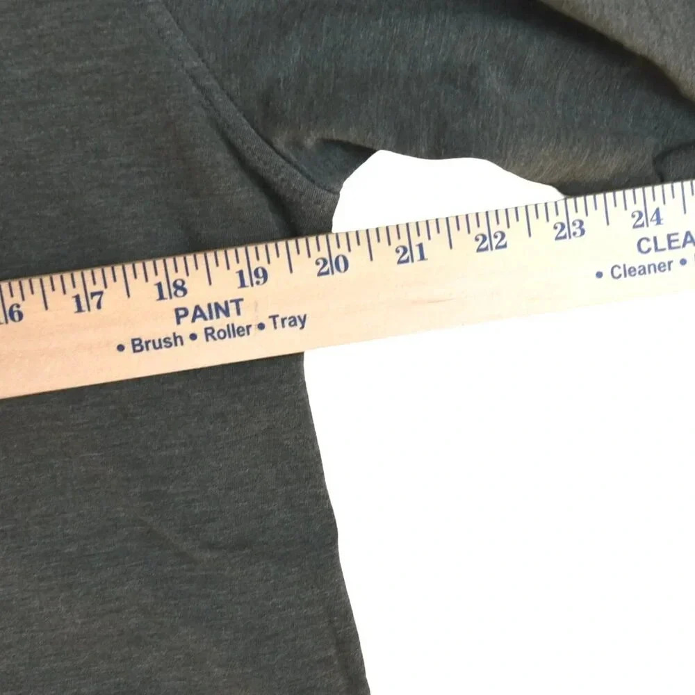 7 for All Mankind || Mens Olive Drab Crewneck Sweater Minimalist Capsule Large - Picture 7 of 7
